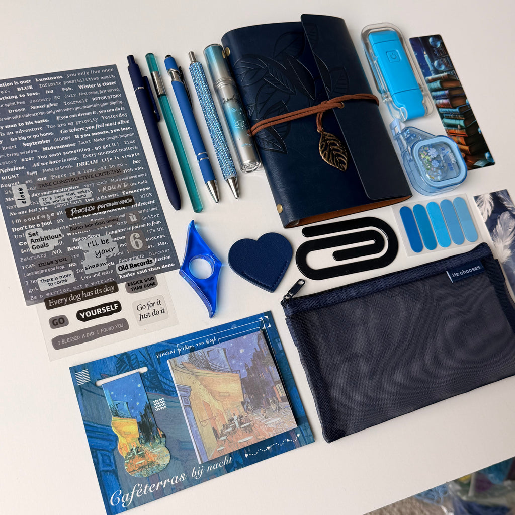 Dark  Blue 💙 Bookish Bundle