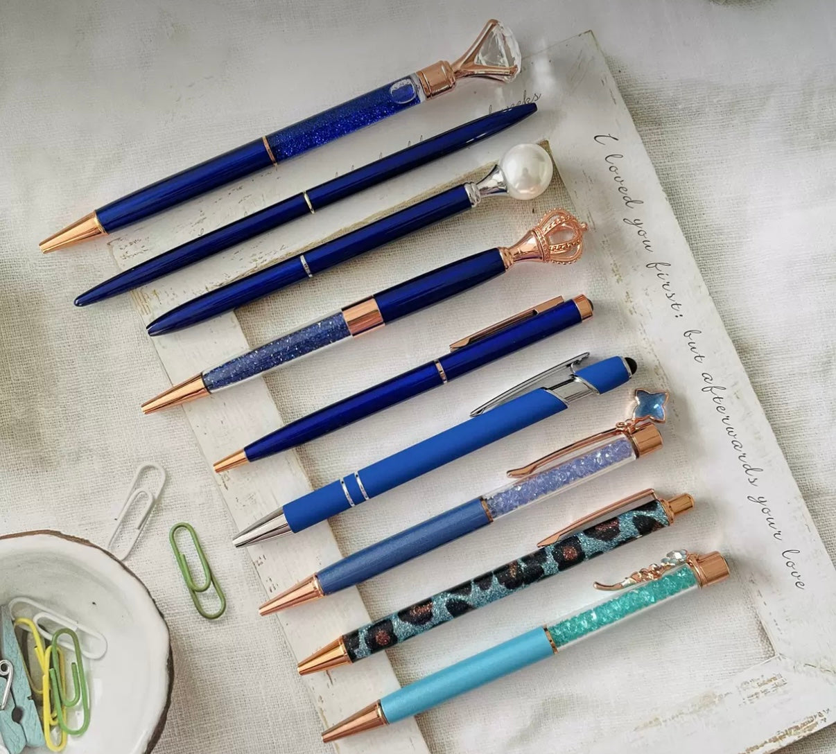 Aesthetic Metal Pen Set ✨