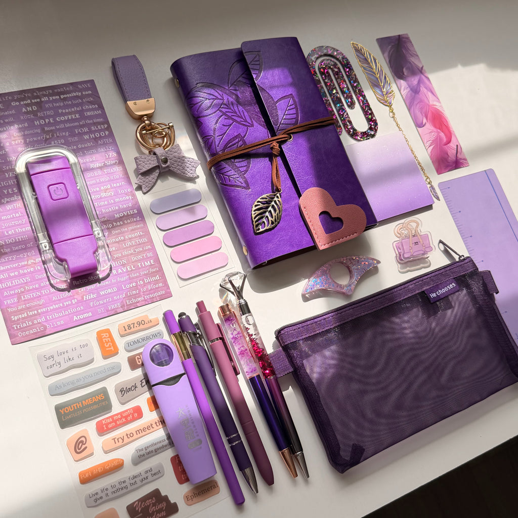Purple bookish bundle 💜