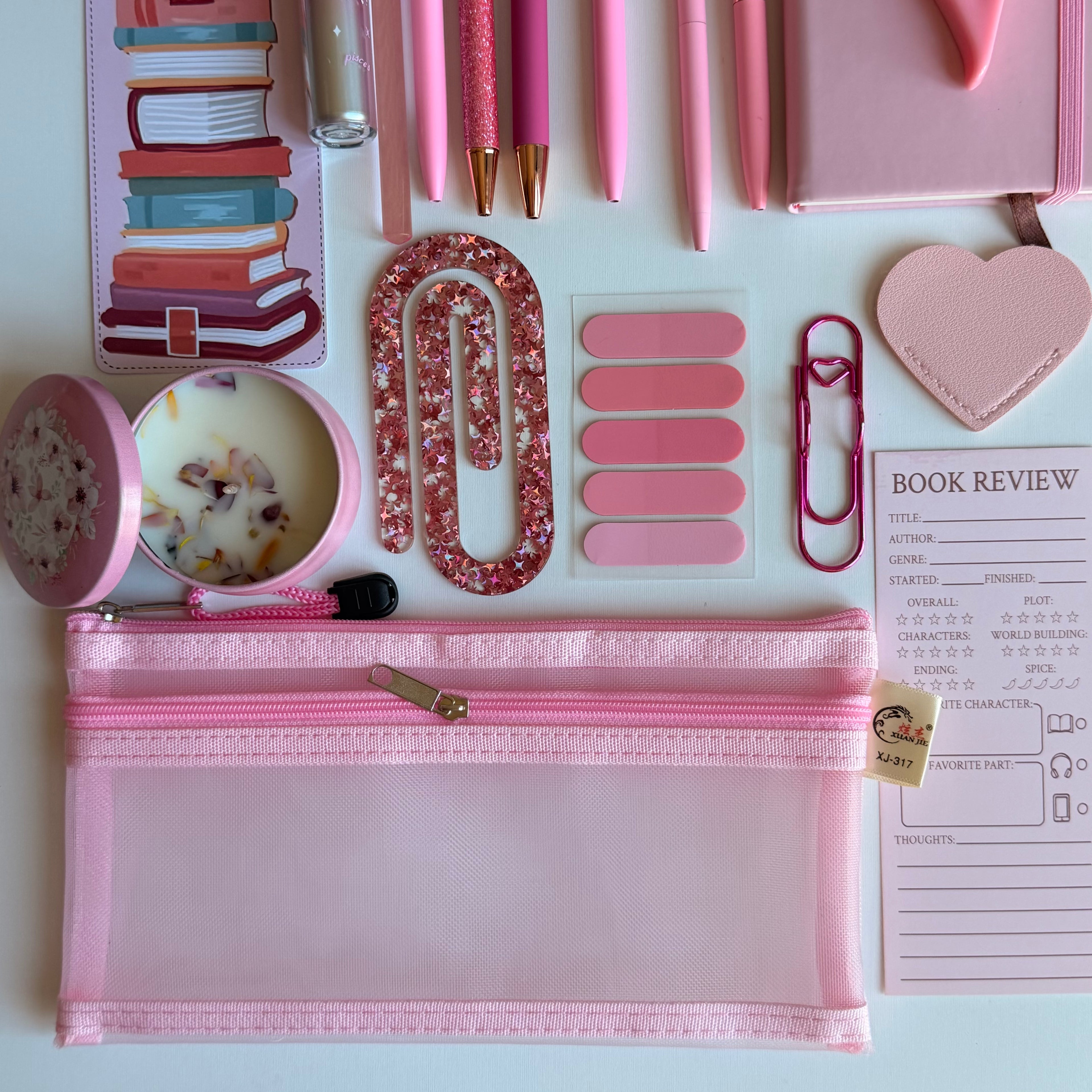 PINK bookish bundle