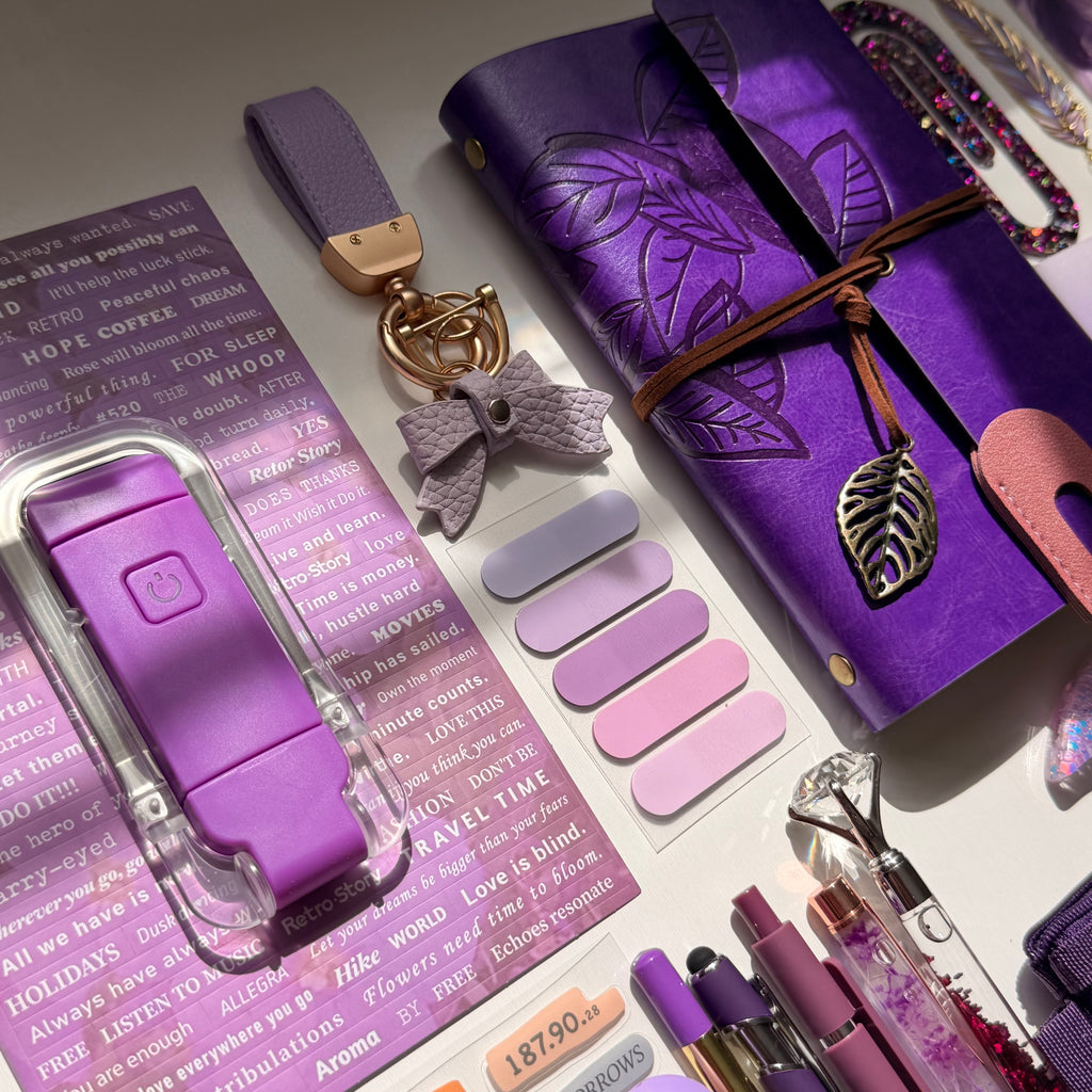 Purple bookish bundle 💜