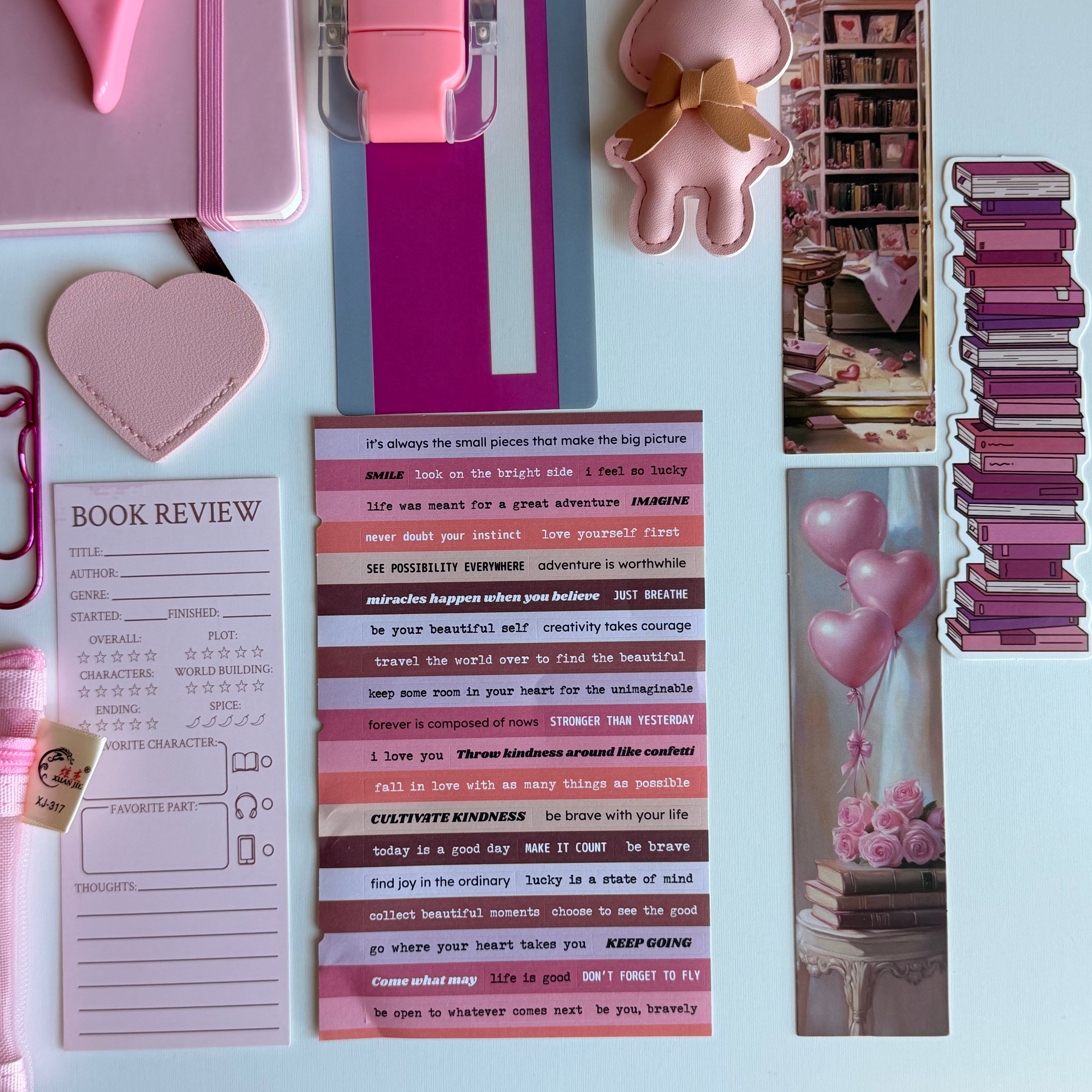 PINK bookish bundle