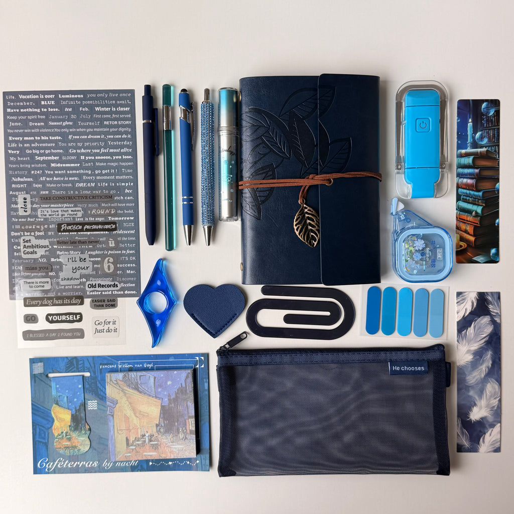 Dark  Blue 💙 Bookish Bundle