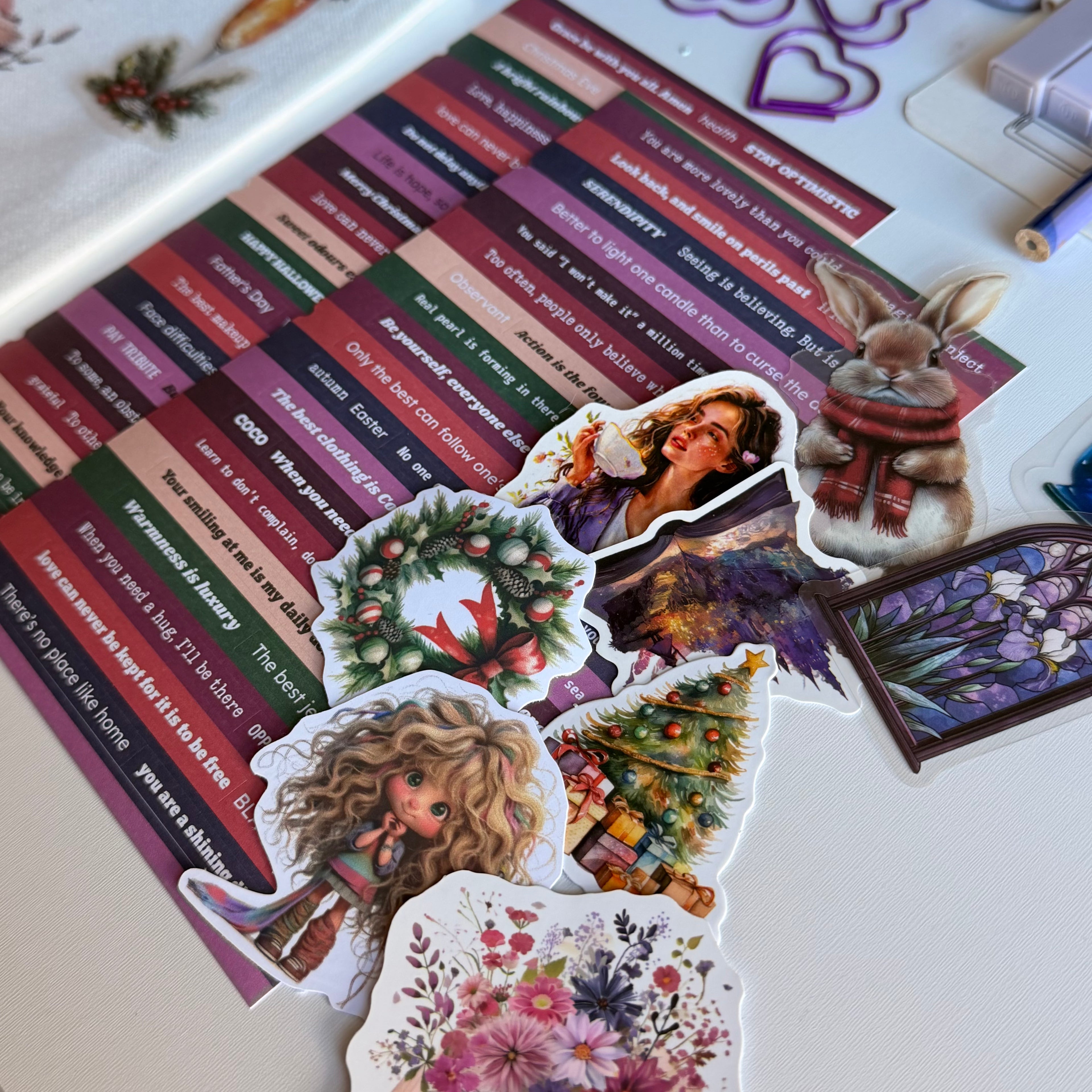 Lavender bookish bundle 💜