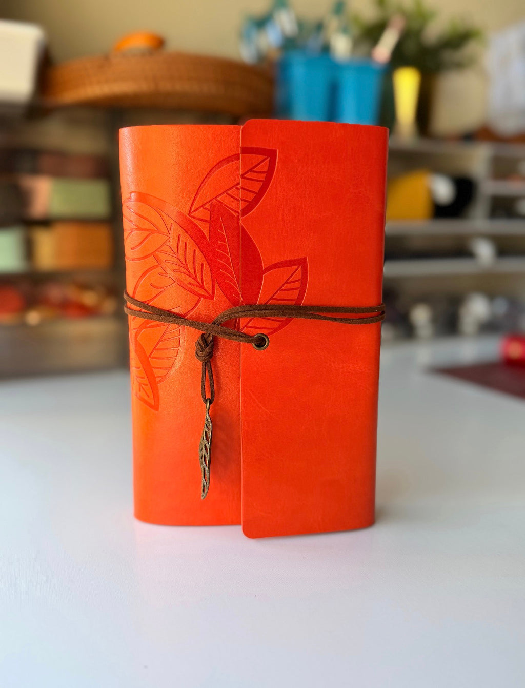 Vintage Leaf Journal 🍂