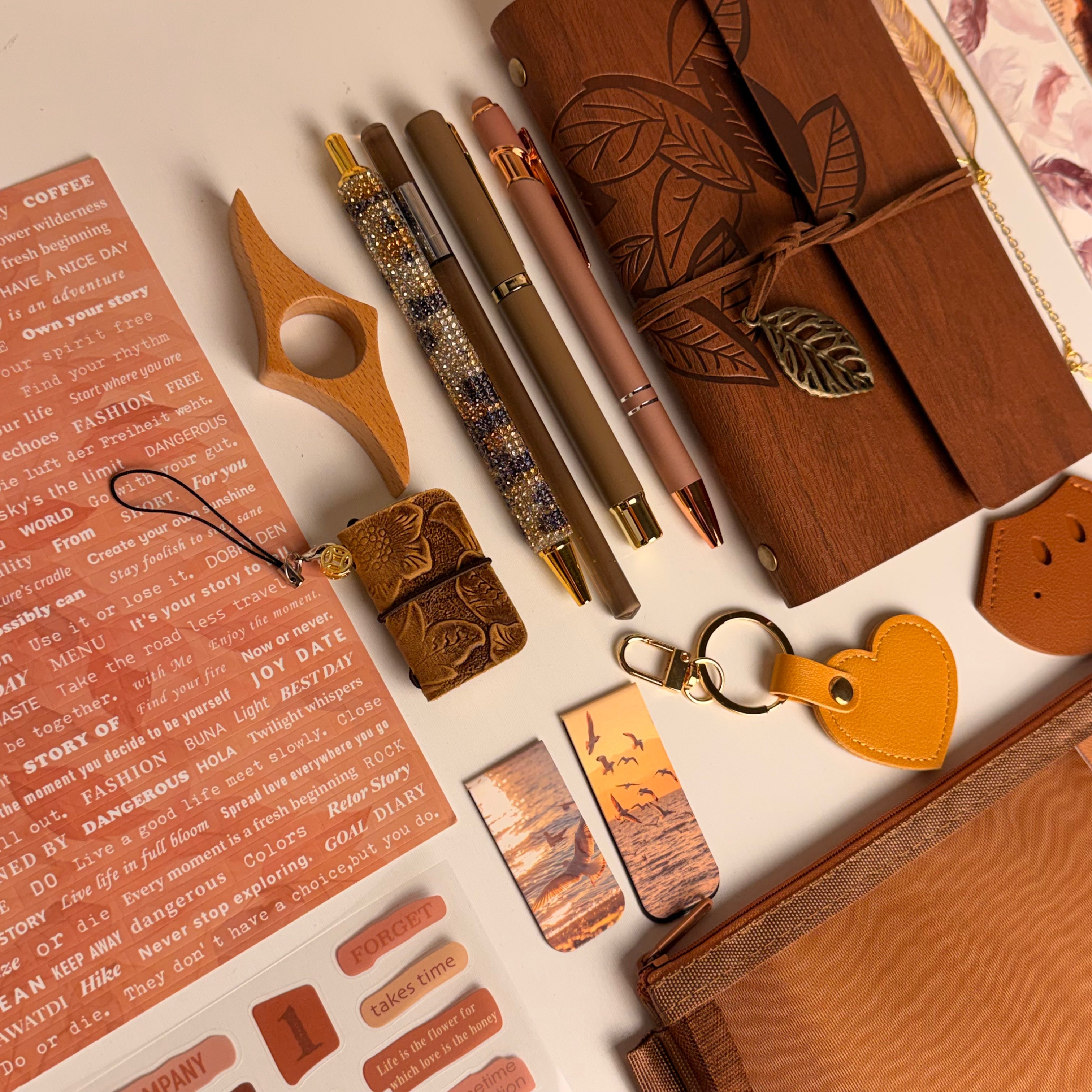 Brown Aesthetic Set