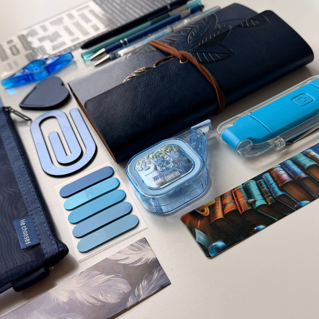 Dark  Blue 💙 Bookish Bundle