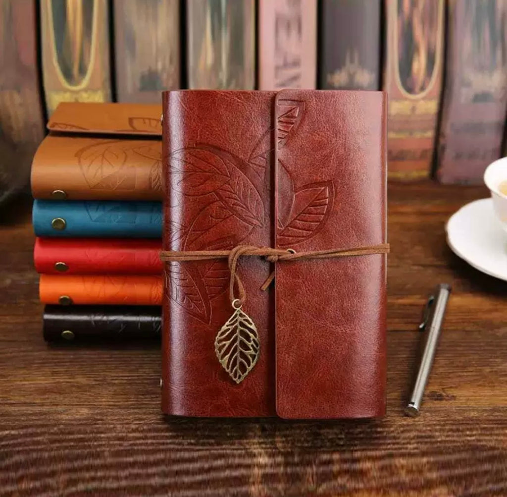 Vintage Leaf Journal 🍂