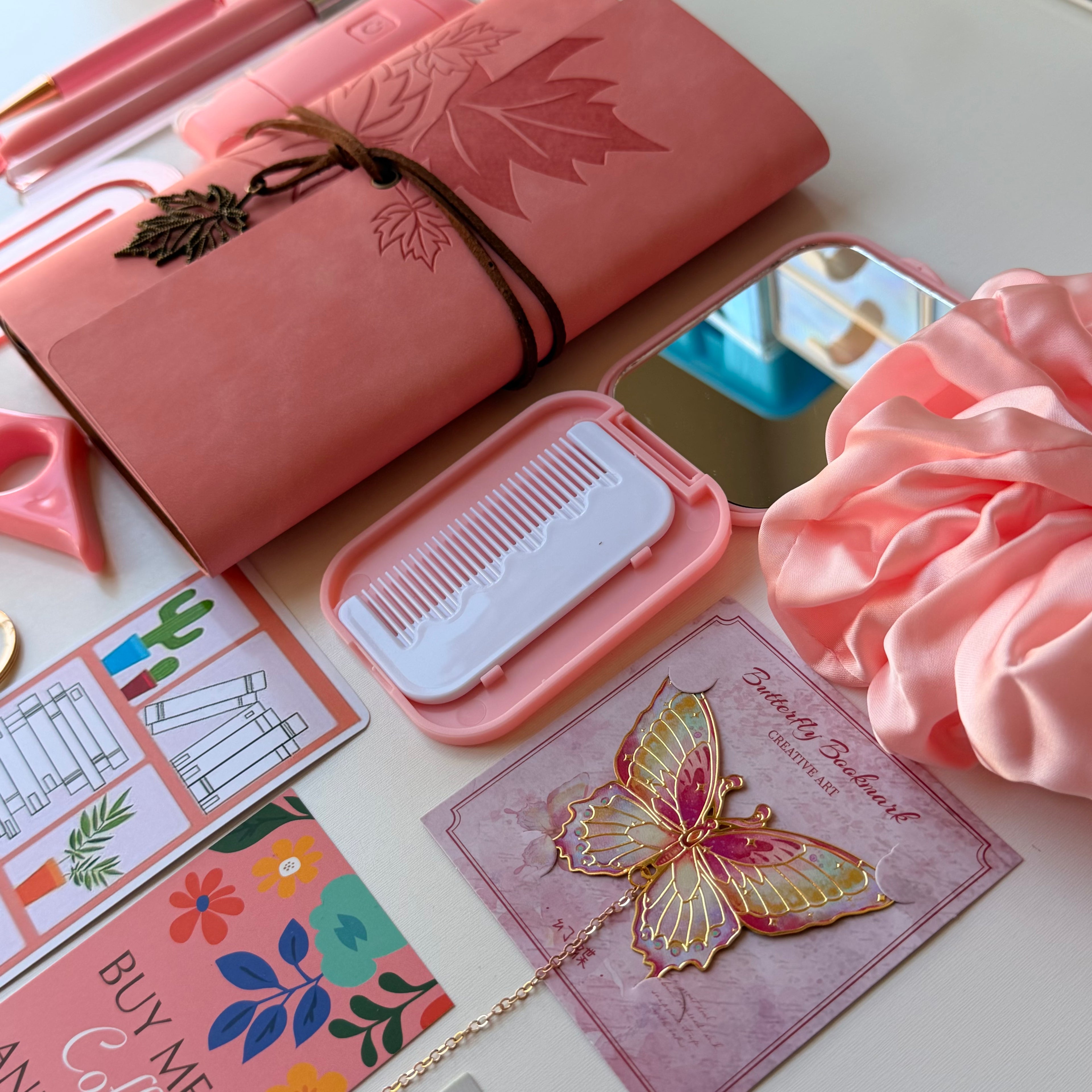 Warm Pink bookish bundle
