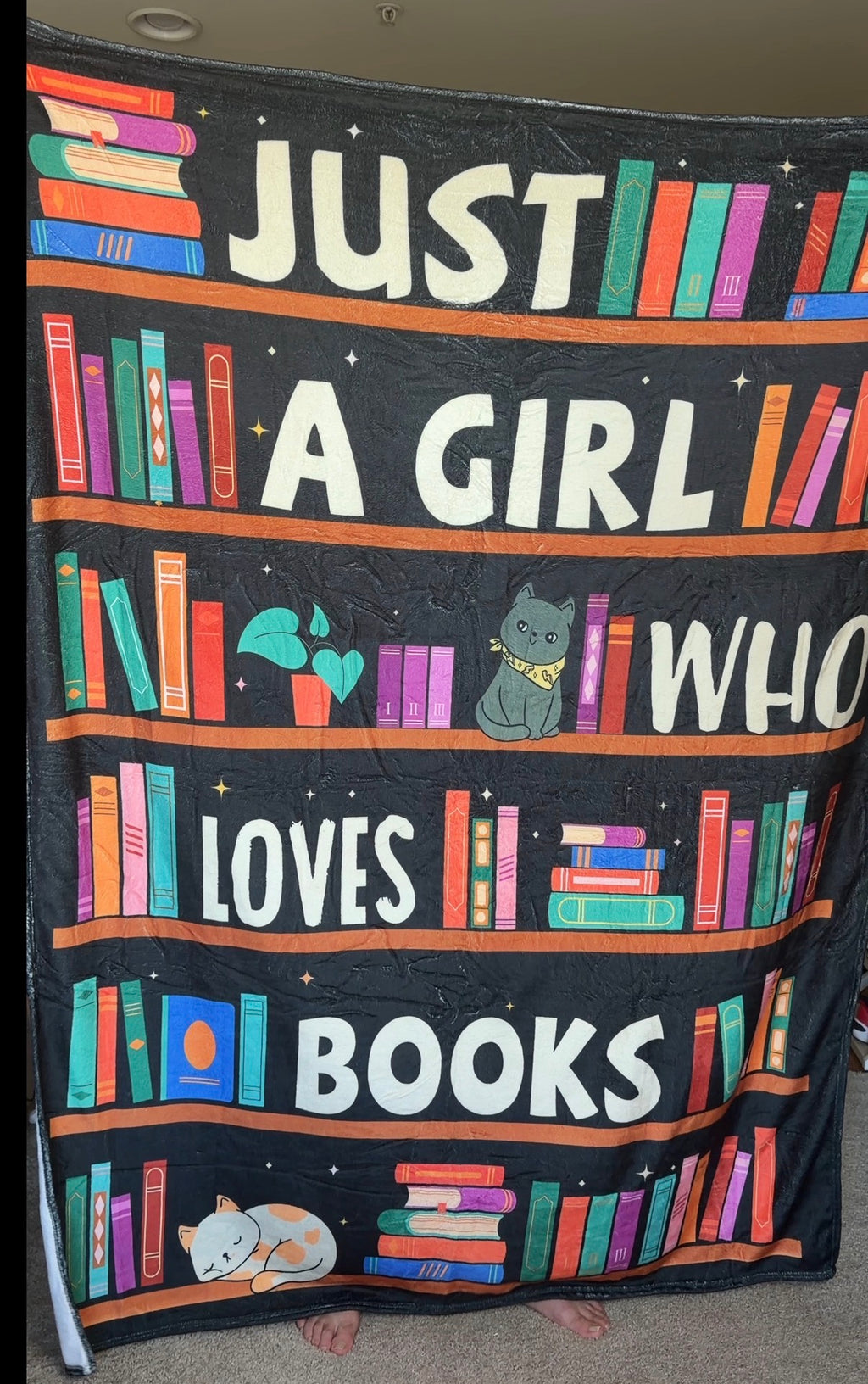 Reading Lover Blanket 60*80