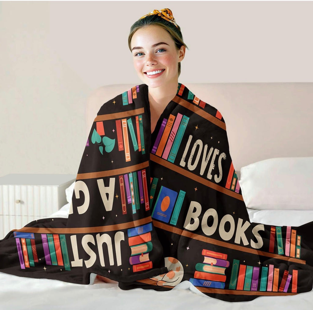 Reading Lover Blanket 60*80