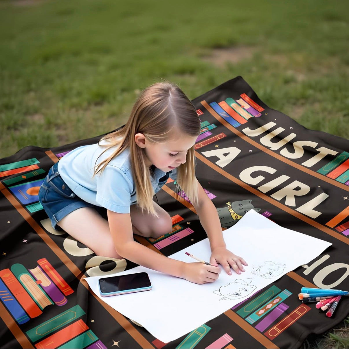 Reading Lover Blanket 60*80