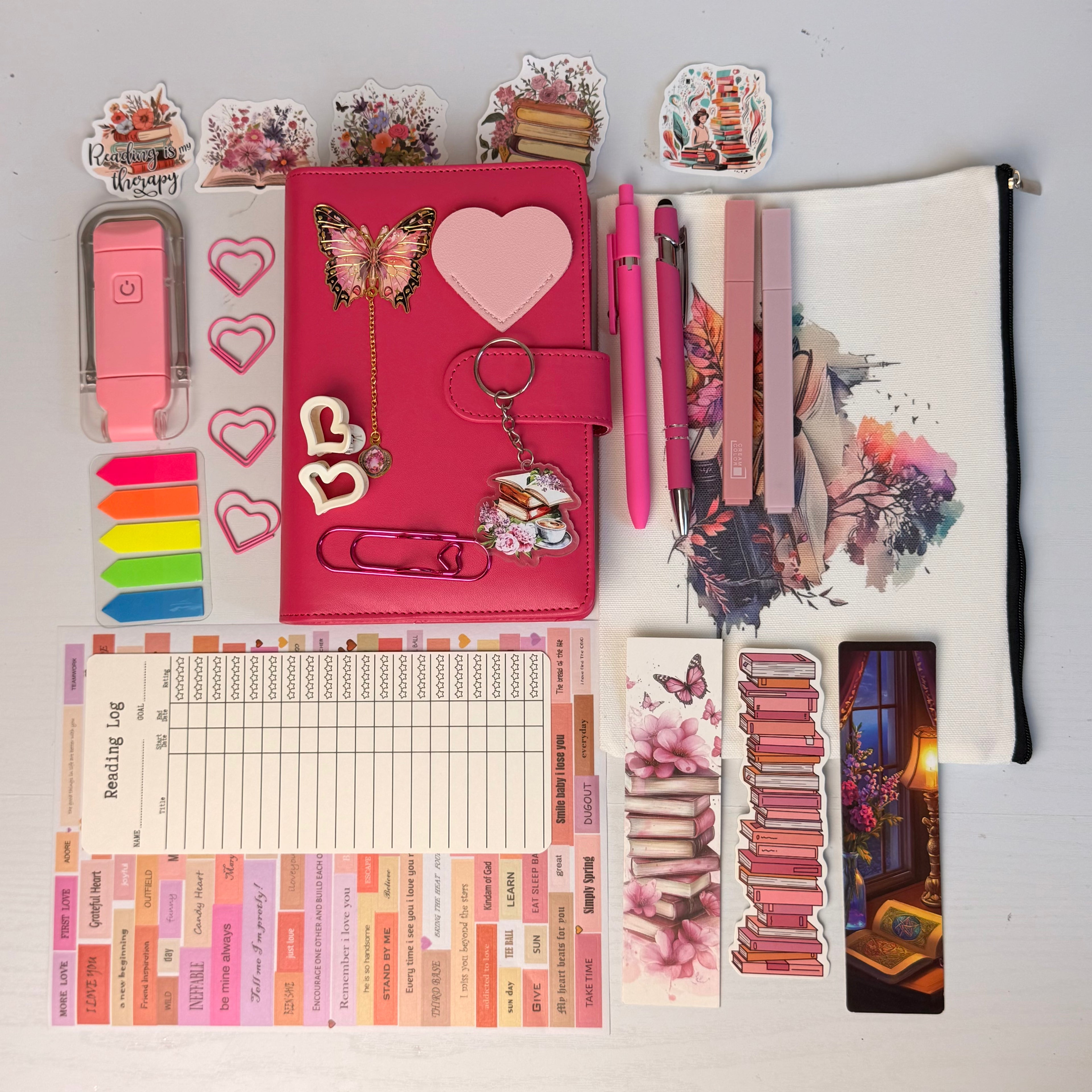 PINK bookish bundle