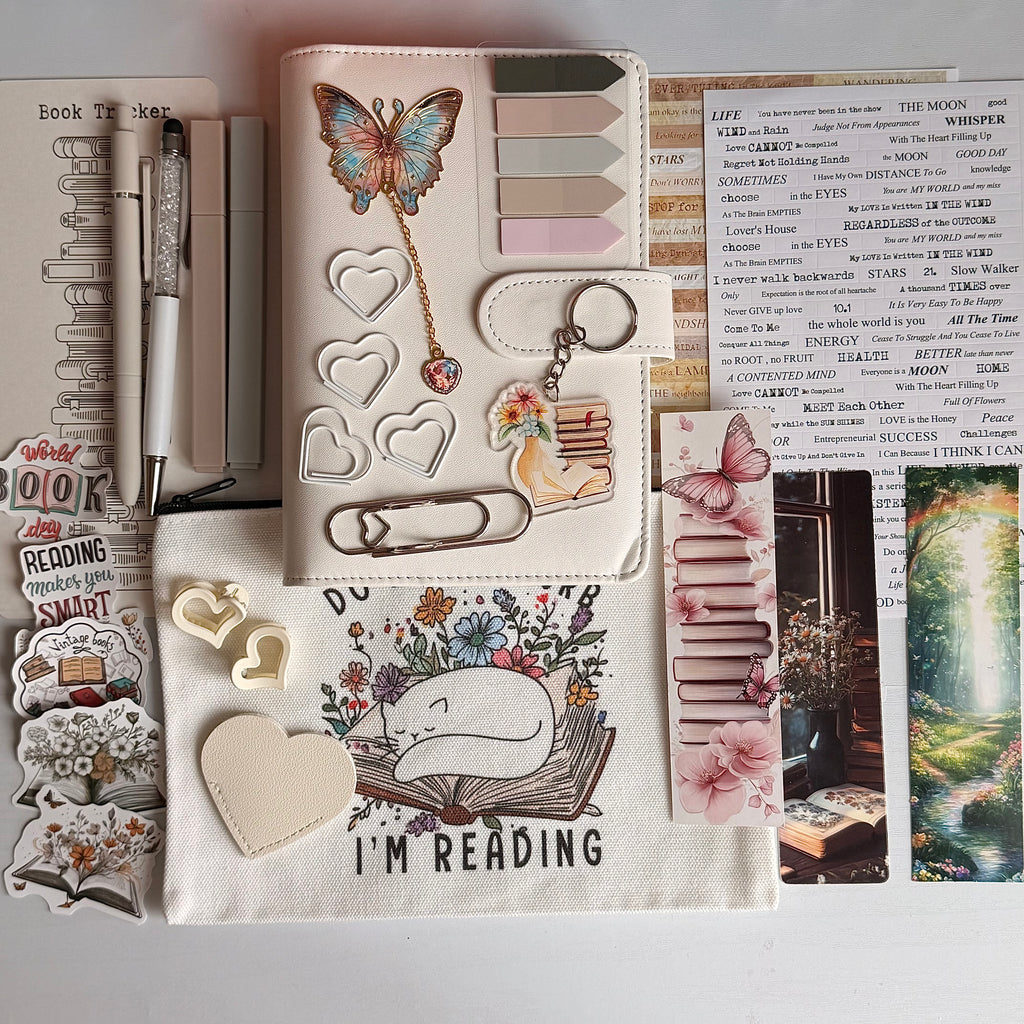 White bookish bundle