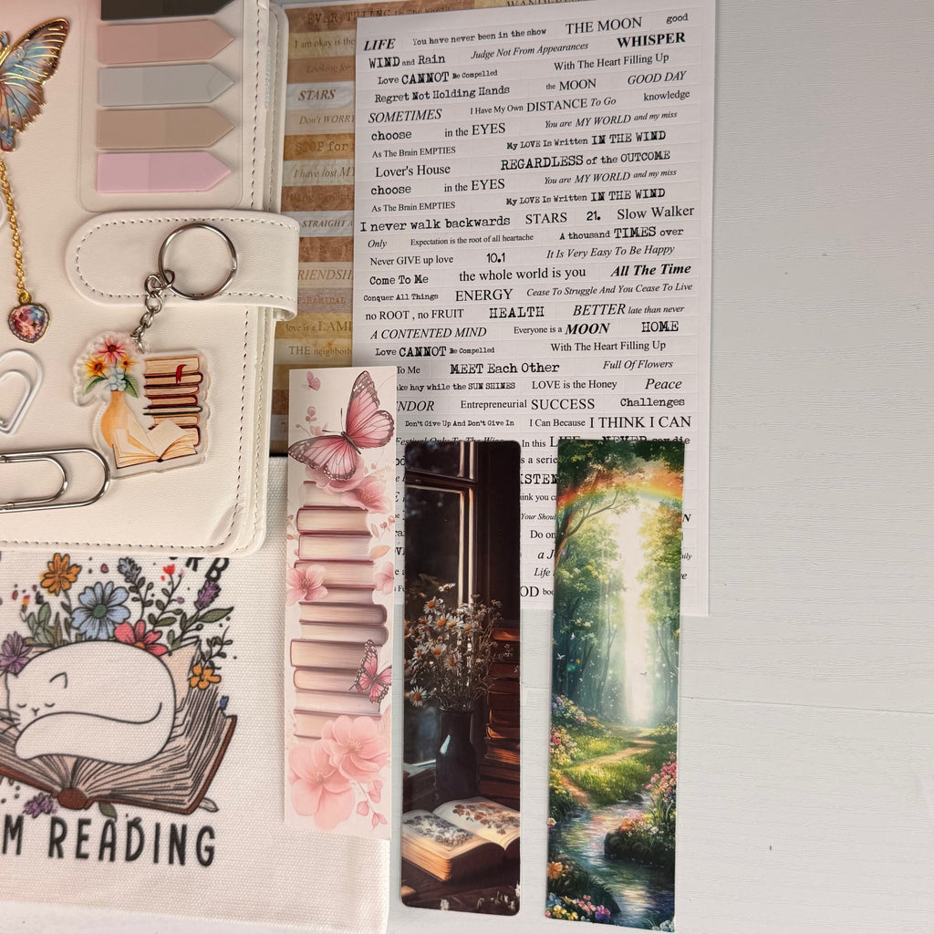 White bookish bundle