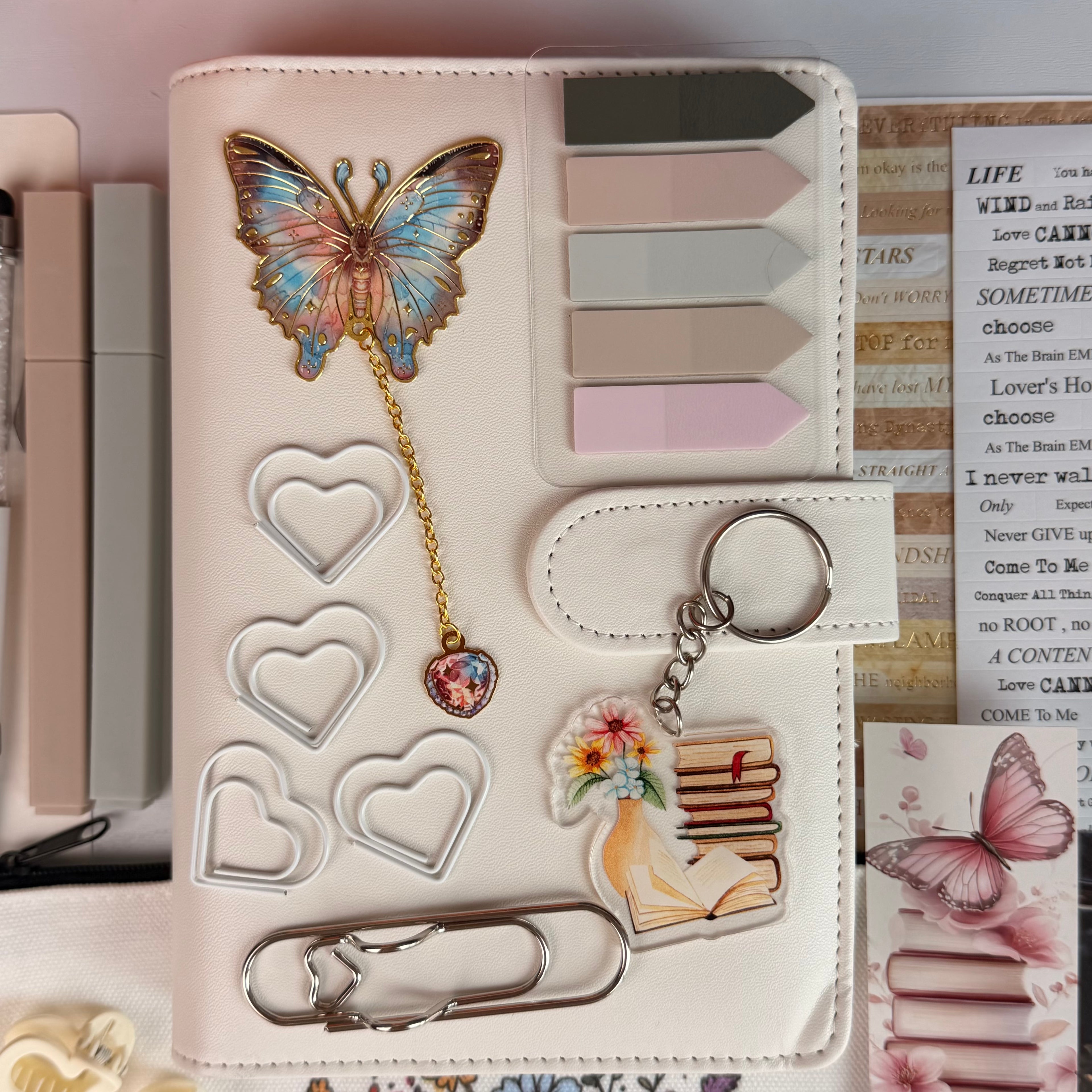 White bookish bundle