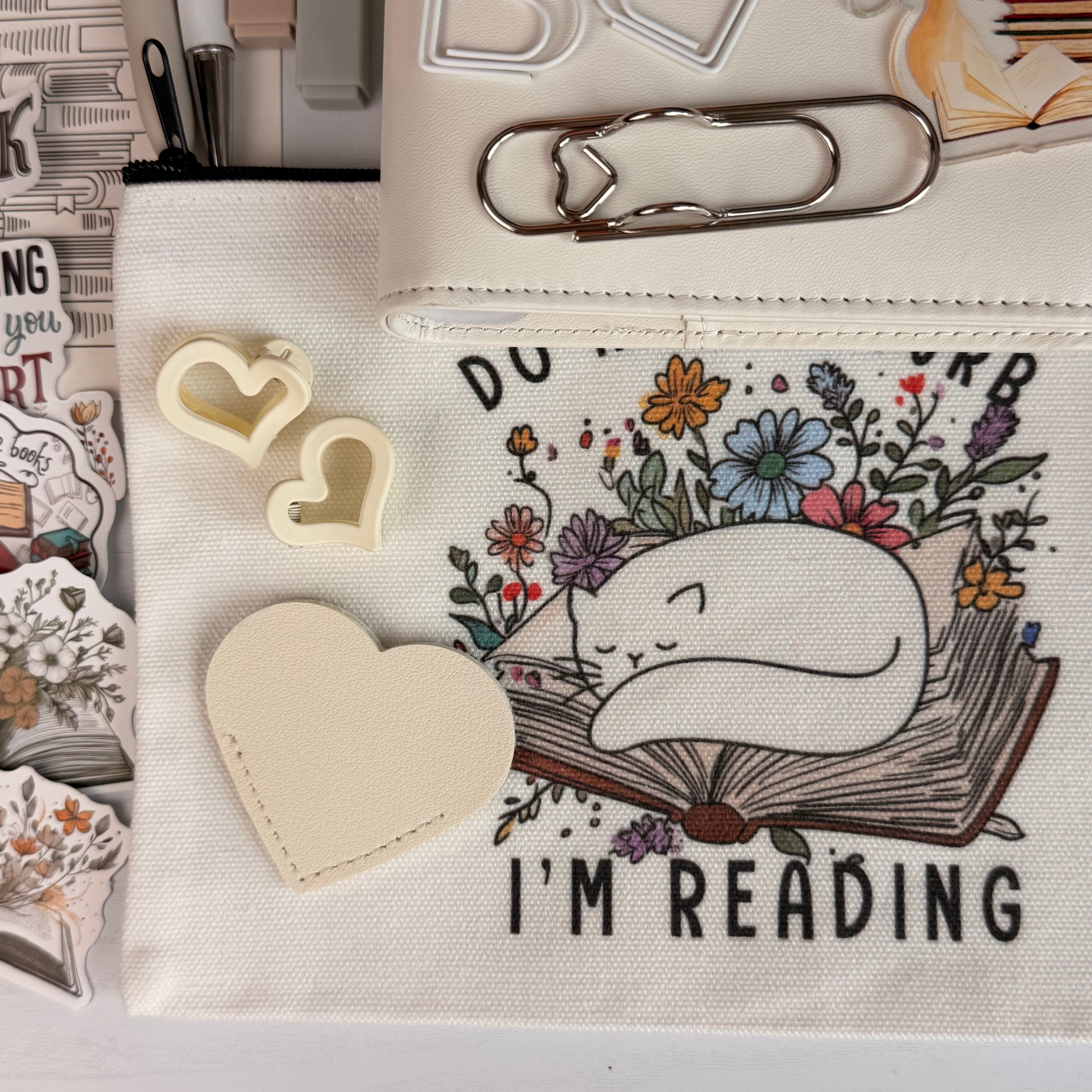 White bookish bundle