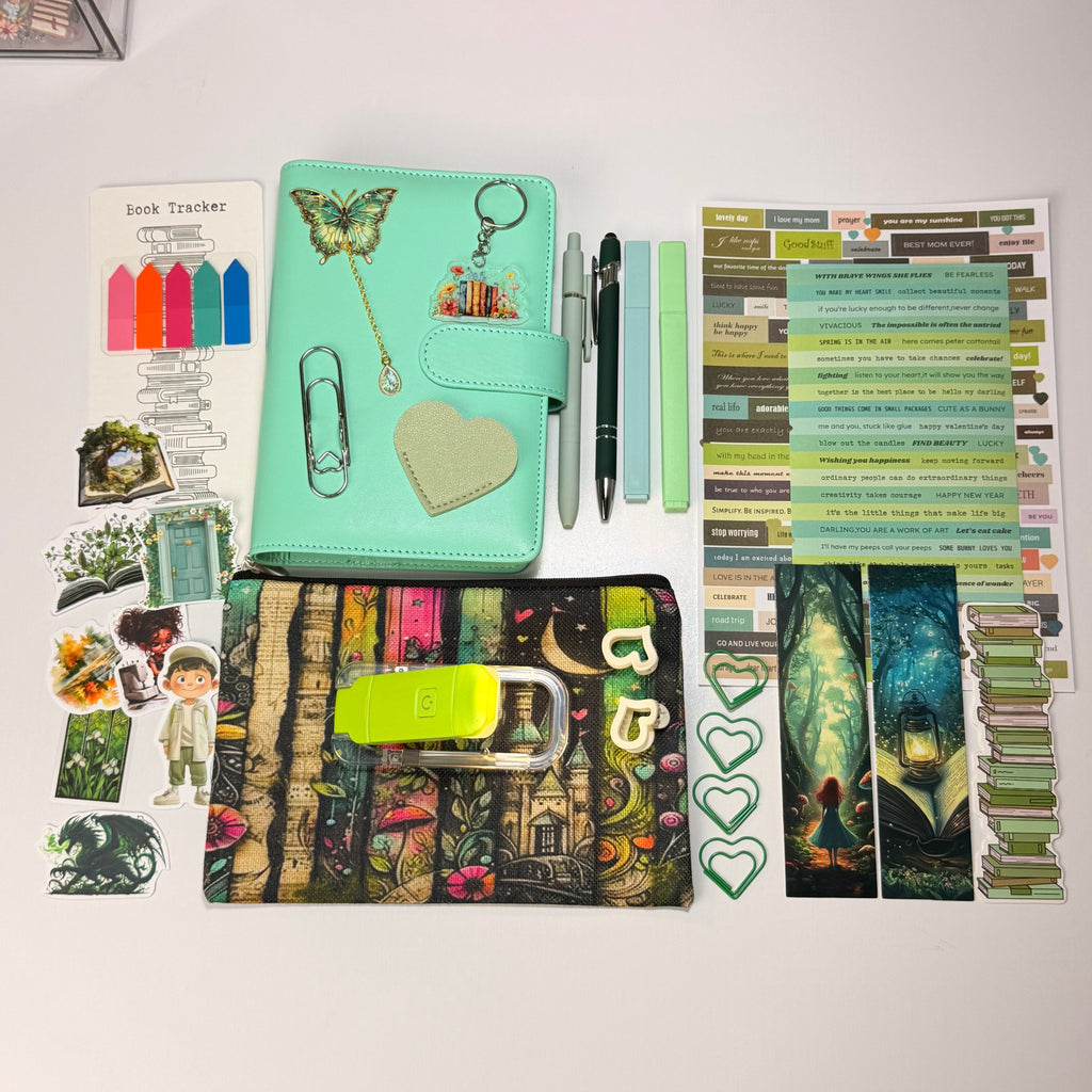 GREEN bookish bundle