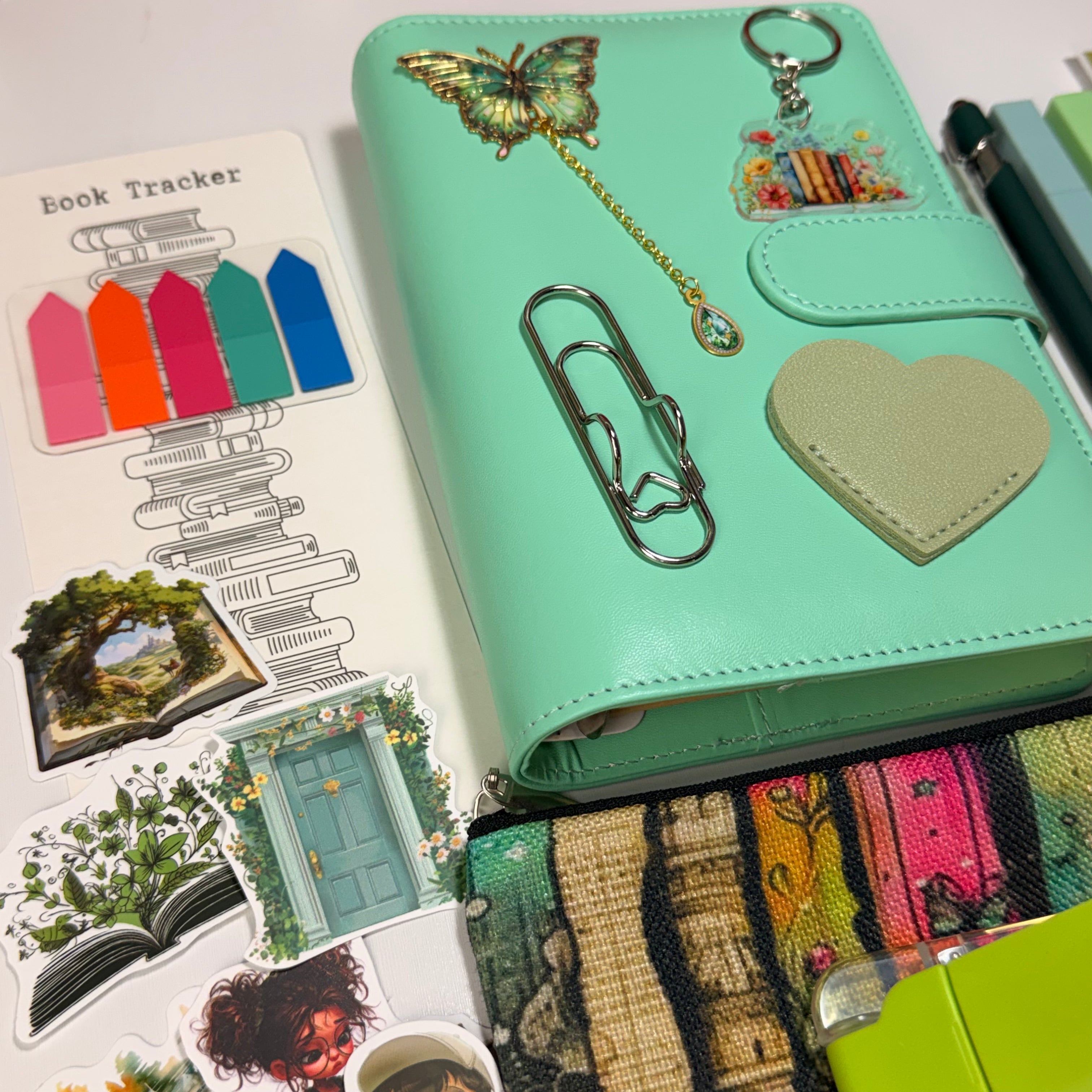 GREEN bookish bundle