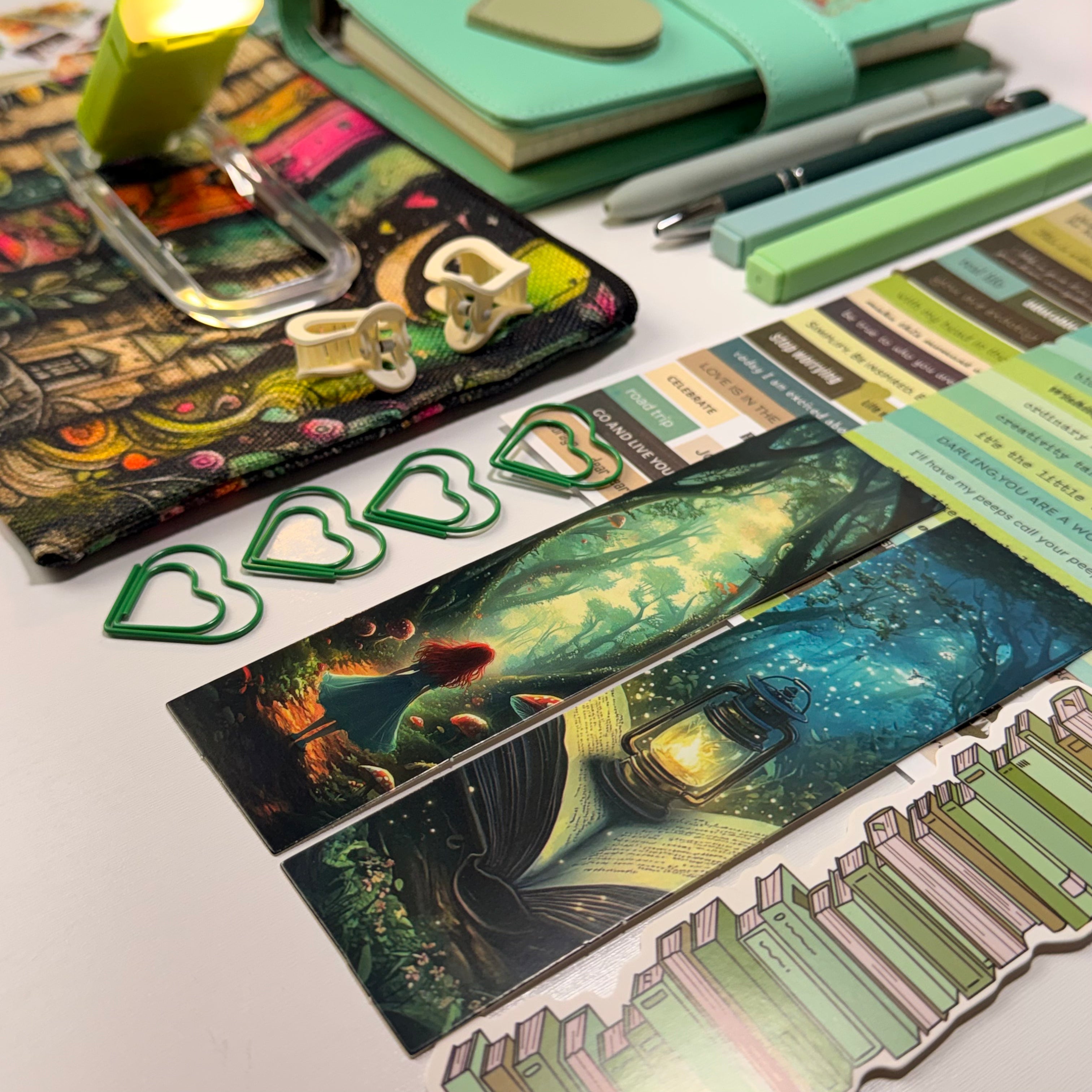 GREEN bookish bundle