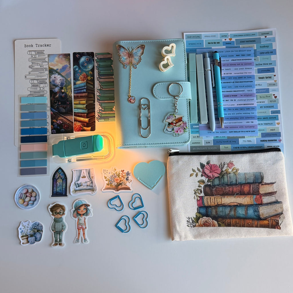 LIGHT BLUE bookish bundle