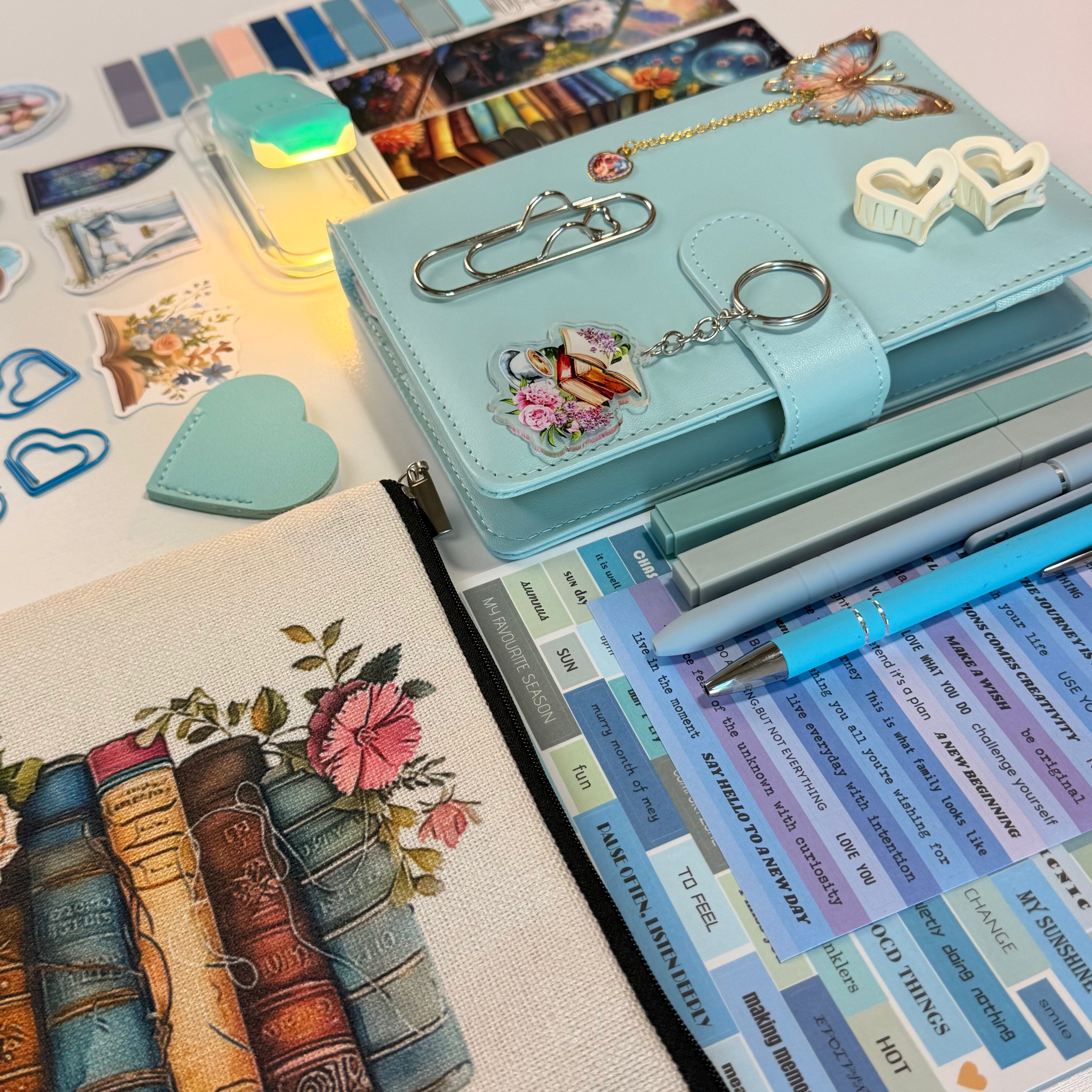 LIGHT BLUE bookish bundle