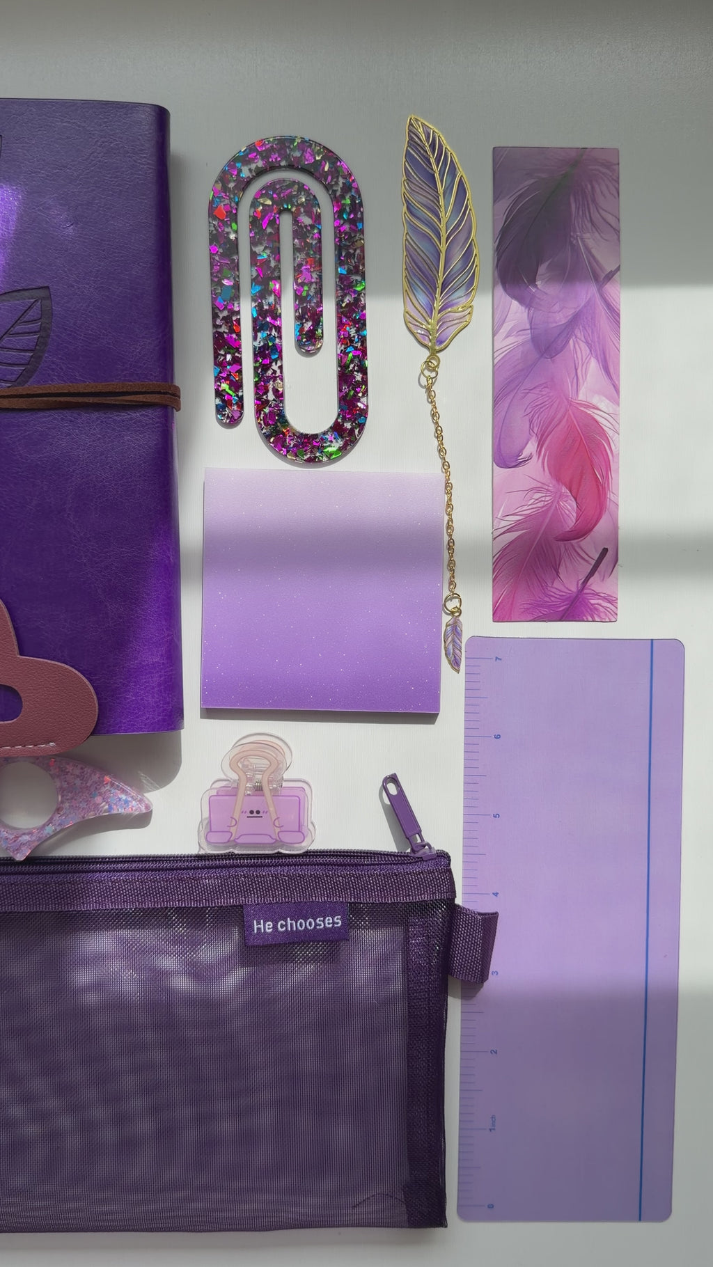 Purple bookish bundle 💜