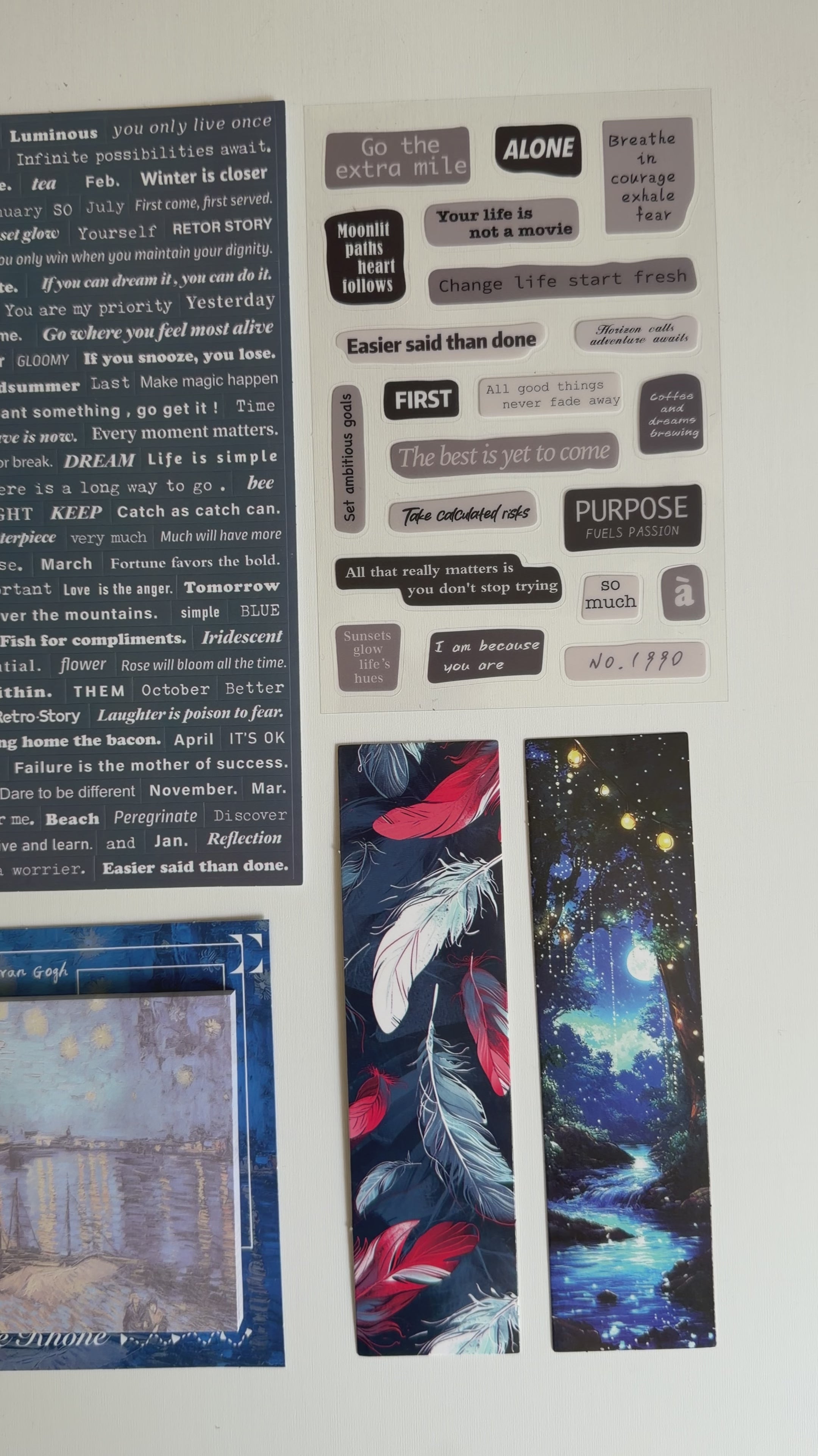 Dark  Blue 💙 Bookish Bundle